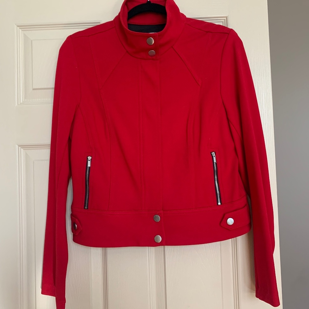 NWT Cache Red Short Jacket sz 10